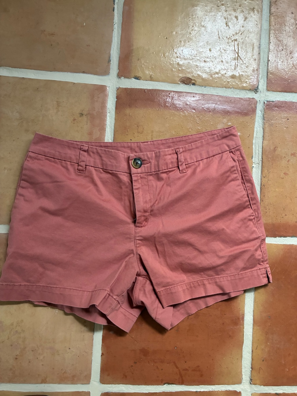 Style & Co. Coral Rust Women's Cotton Shorts